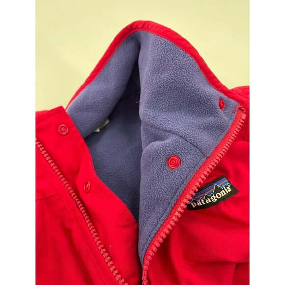 Patagonia Glissade Reversible Women Quarter-Zip Snap Pullover Jacket Size M - Picture 10 of 11